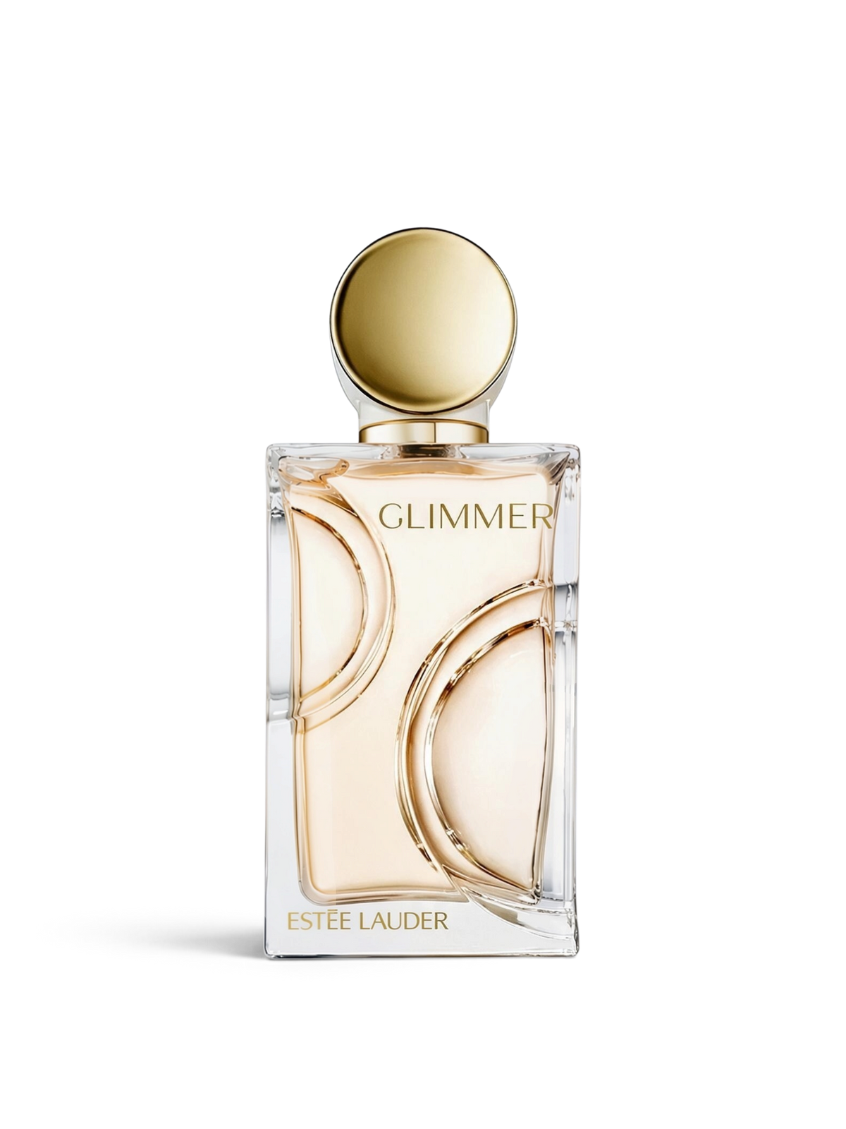 Euaden Estée Lauder Glimmer kadın parfümü, altın kapaklı şık cam şişesiyle zarif ve çiçeksi bir koku deneyimi sunar.