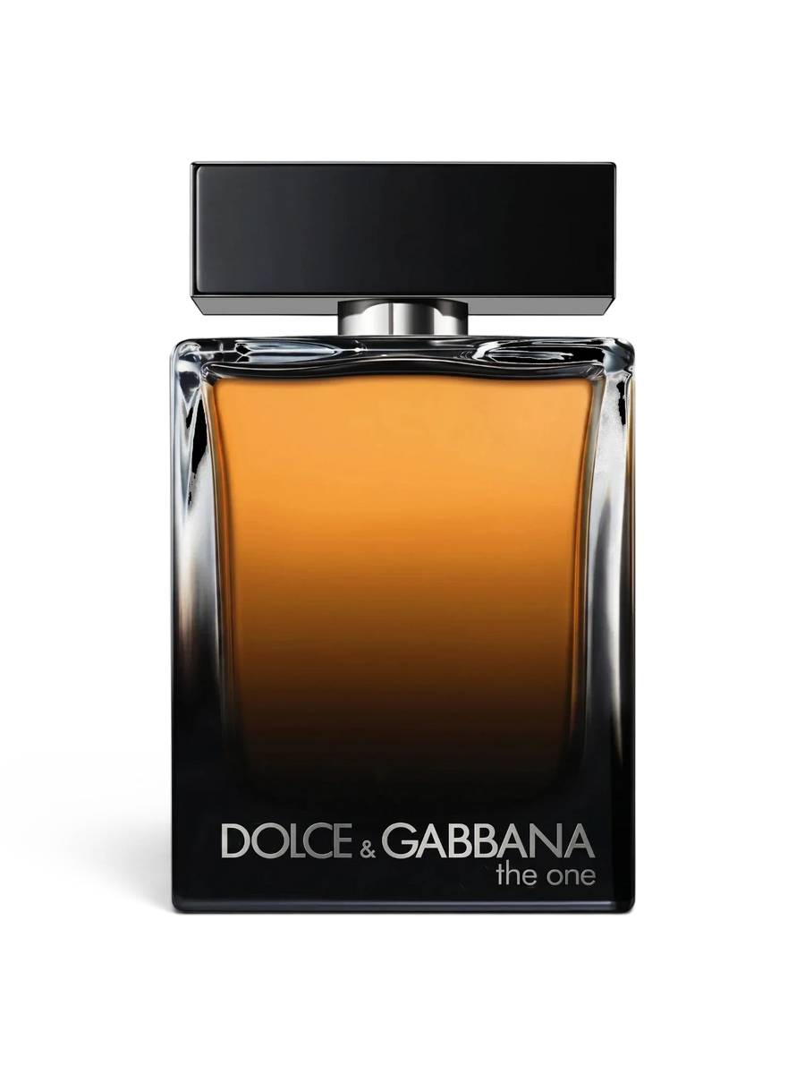euaden Dolce & Gabbana The One erkek parfümü, kehribar rengi cam şişesi ve siyah kapağı ile 100 ml EDP