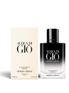 euaden Giorgio Armani Acqua Di Gio Homme EDP Intense 100 ml erkek parfümü ve şık beyaz kutusu