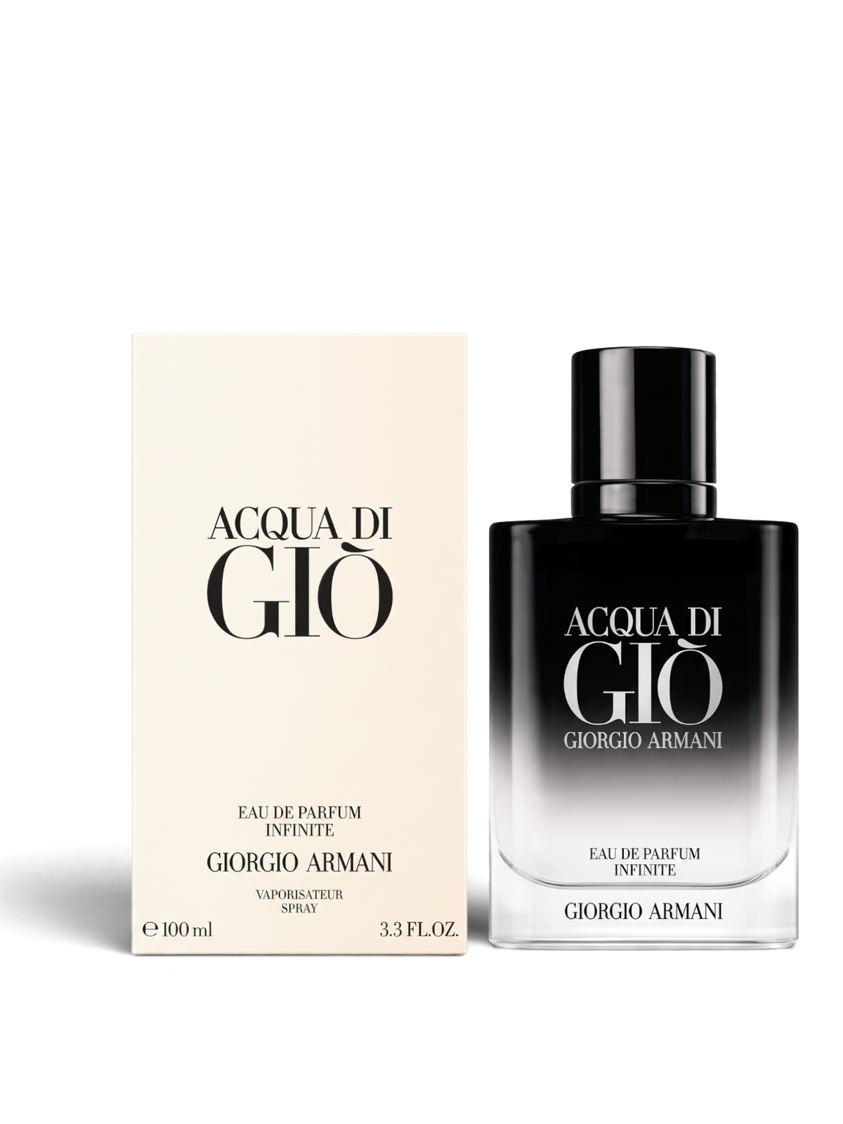euaden Giorgio Armani Acqua Di Gio Homme EDP Intense 100 ml erkek parfümü ve şık beyaz kutusu