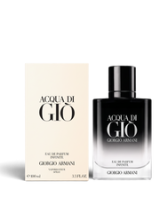 euaden Giorgio Armani Acqua Di Gio Homme EDP Intense 100 ml erkek parfümü ve şık beyaz kutusu