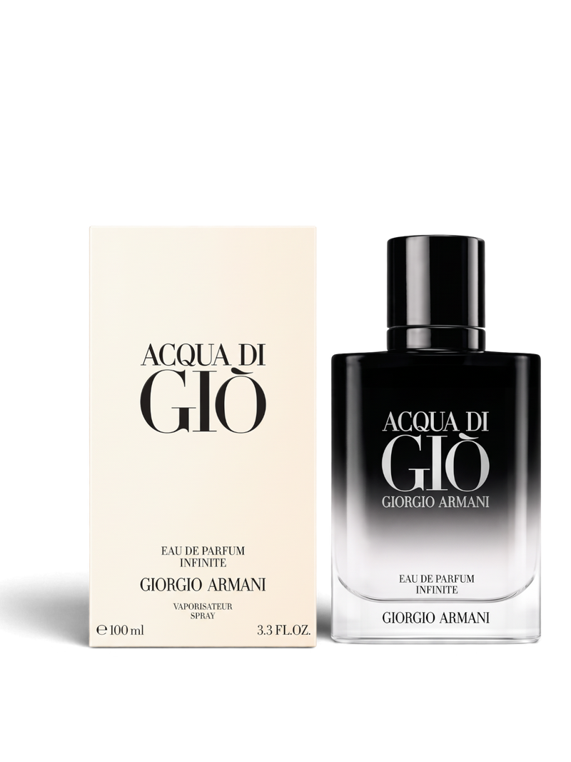 euaden Giorgio Armani Acqua Di Gio Homme EDP Intense 100 ml erkek parfümü ve şık beyaz kutusu