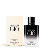euaden Giorgio Armani Acqua Di Gio Homme EDP Intense 100 ml erkek parfümü ve şık beyaz kutusu