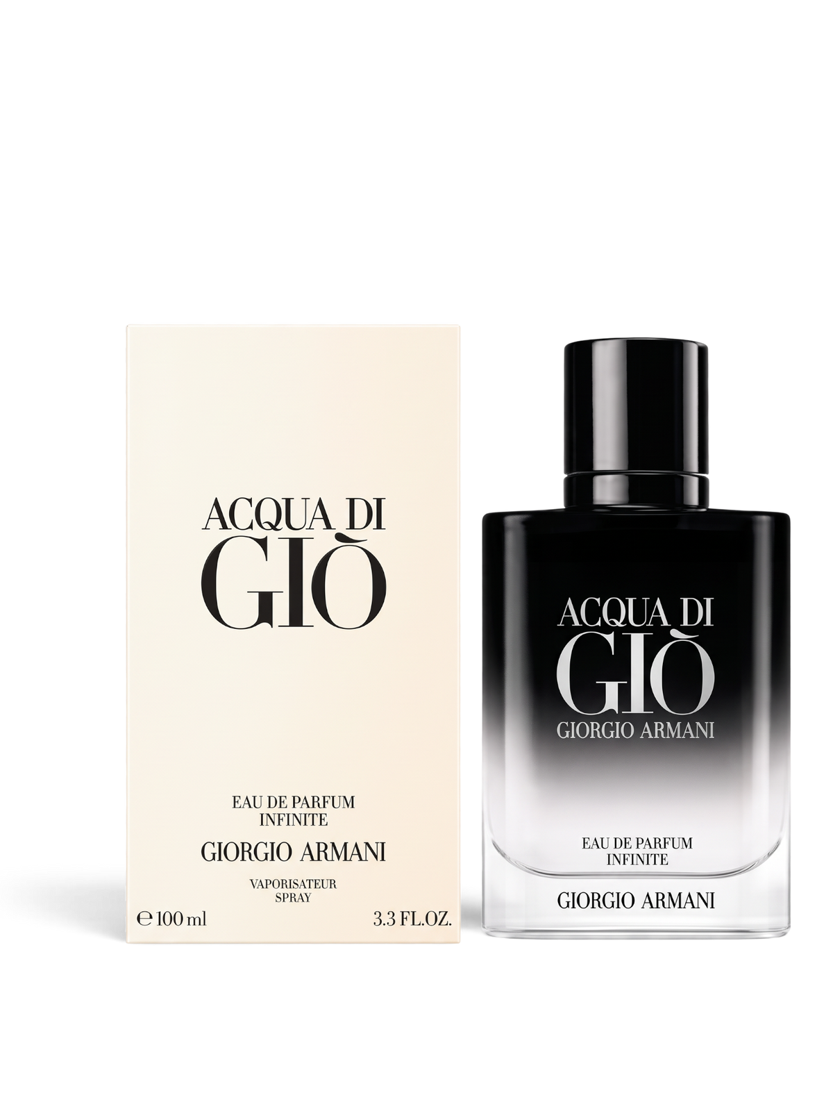 euaden Giorgio Armani Acqua Di Gio Homme EDP Intense 100 ml erkek parfümü ve şık beyaz kutusu