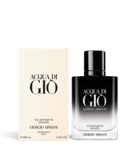 euaden Giorgio Armani Acqua Di Gio Homme EDP Intense 100 ml erkek parfümü ve şık beyaz kutusu
