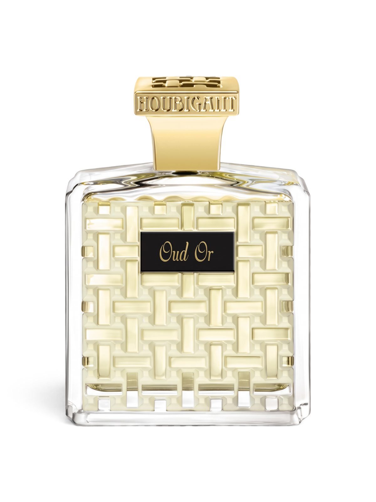 euaden Houbigant Oud Or unisex parfüm, altın detaylı dokulu cam şişesi ve şık tasarımıyla 100 ml lüks koku.