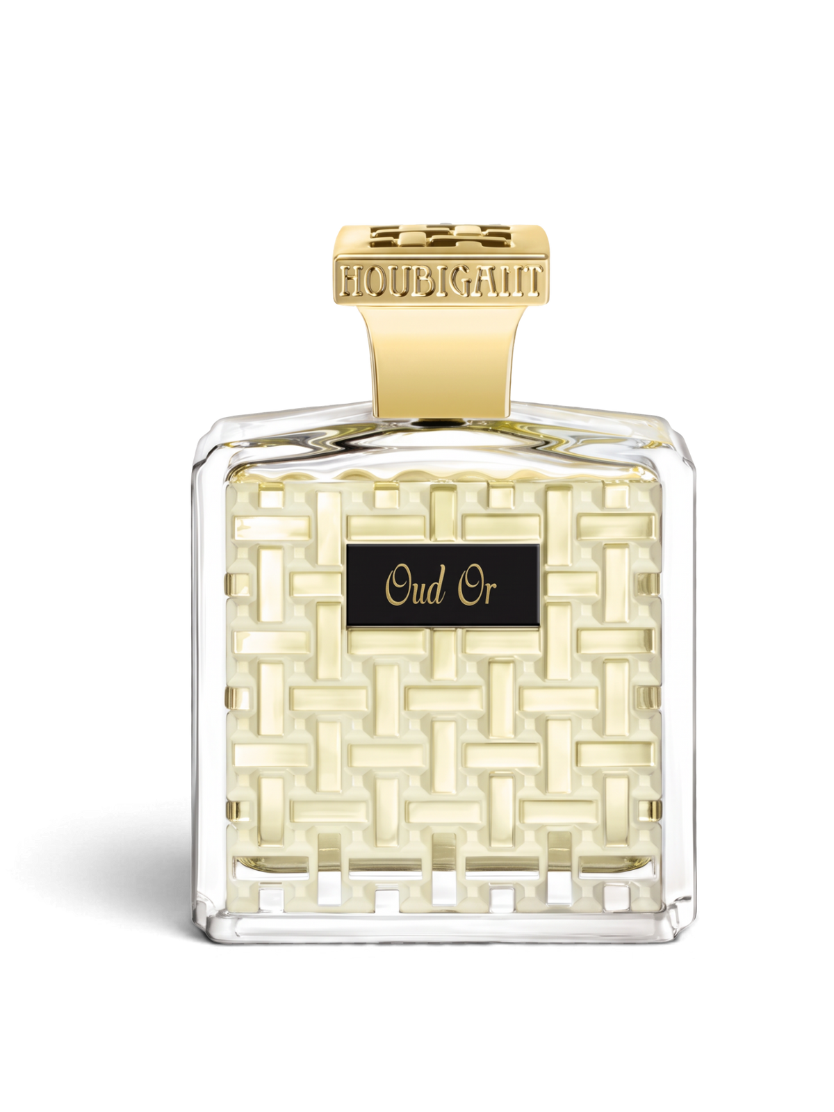 euaden Houbigant Oud Or unisex parfüm, altın detaylı dokulu cam şişesi ve şık tasarımıyla 100 ml lüks koku.