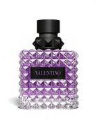 euaden Valentino Donna Born In Roma Purple Melancholia kadın parfümü, ikonik çivili cam şişesiyle 100 ml EDP