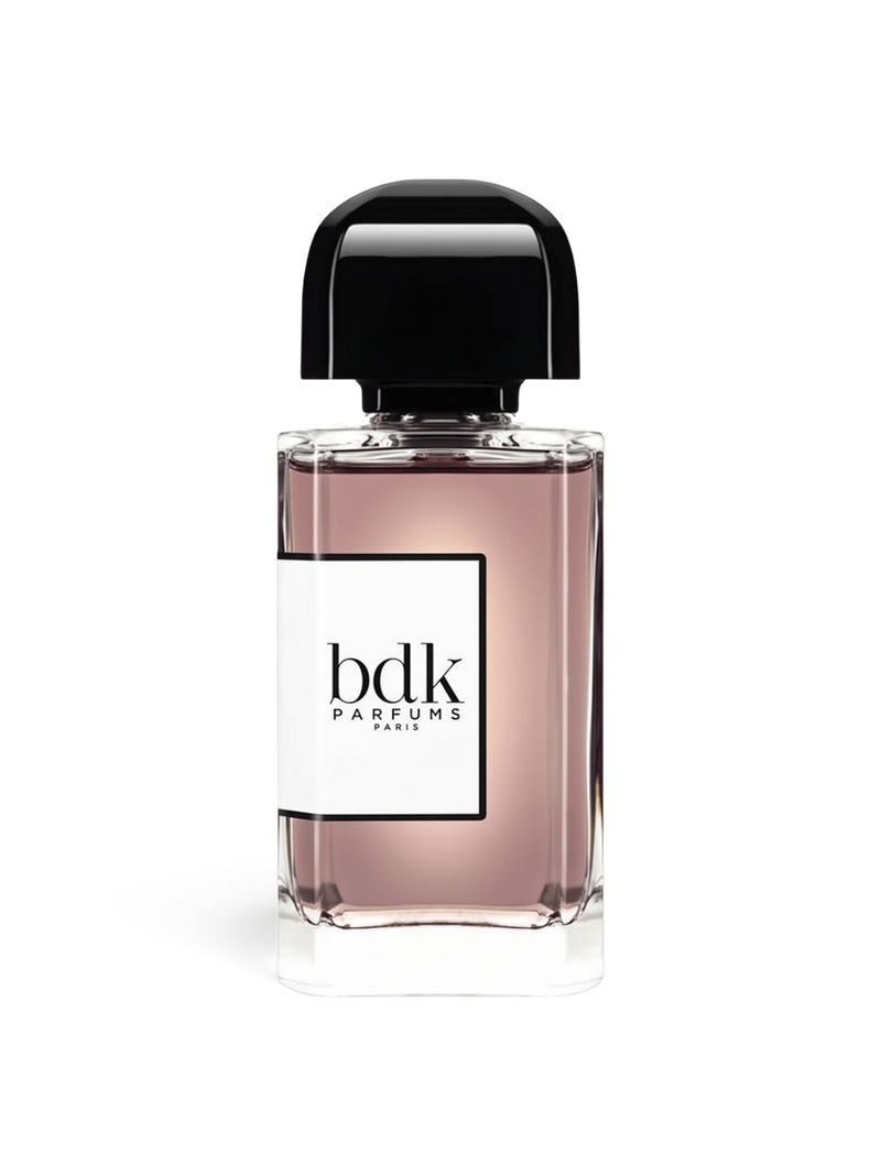 euaden BDK Parfums Gris Charnel unisex parfüm, şık cam şişesi ve siyah kapağı ile 100 ml niş koku tasarımı