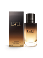 euaden Giorgio Armani I Will kadın parfümü, şık degrade renkli cam şişesi ve uyumlu kutusu ile 60 ml EDP