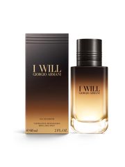 euaden Giorgio Armani I Will kadın parfümü, şık degrade renkli cam şişesi ve uyumlu kutusu ile 60 ml EDP