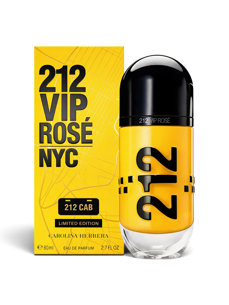 Carolina Herrera 212 Vip Rose 212 Cab Limited Edition EDP