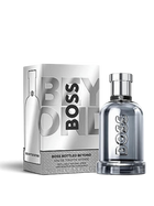 euaden Hugo Boss Boss Bottled Beyond EDT Intense 100 ml erkek parfümü ve gümüş renkli şık kutusu