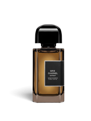 Euaden BDK Parfums Gris Charnel Extrait 100 ml unisex parfüm, şık cam şişesi ve siyah kapak tasarımıyla.