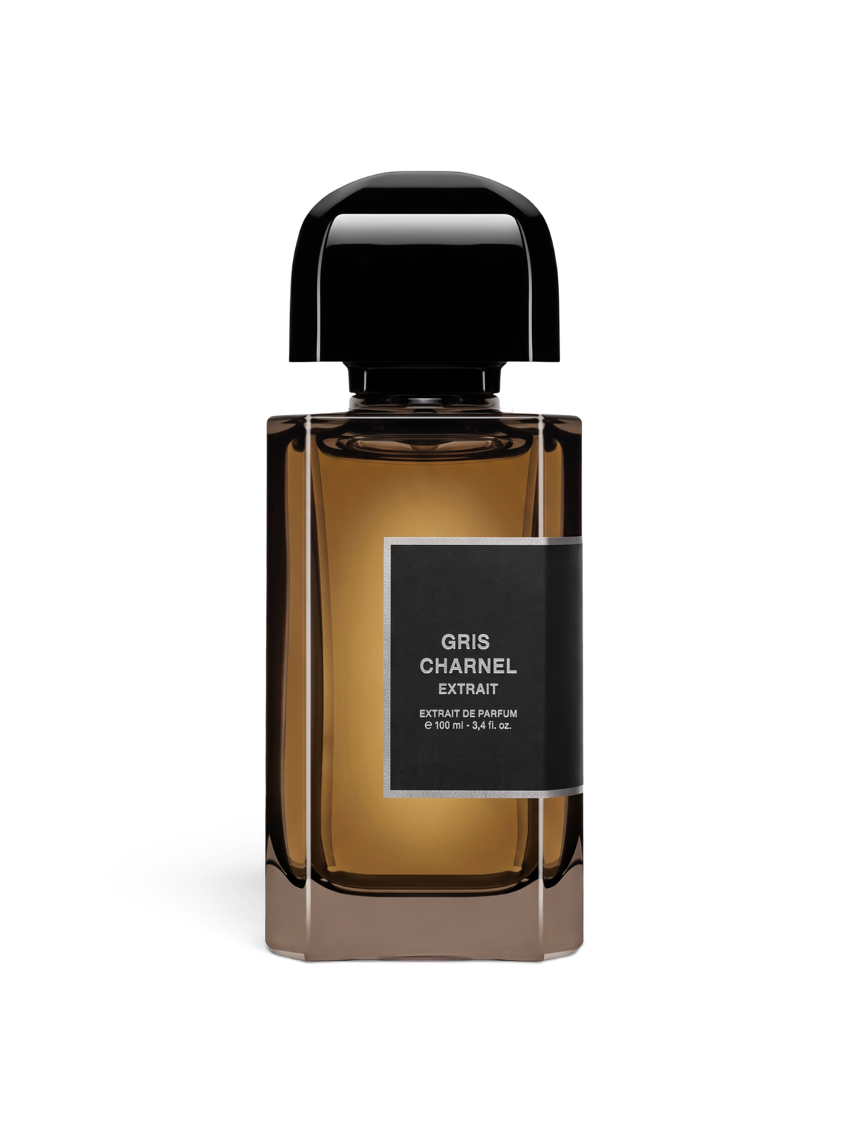 Euaden BDK Parfums Gris Charnel Extrait 100 ml unisex parfüm, şık cam şişesi ve siyah kapak tasarımıyla.