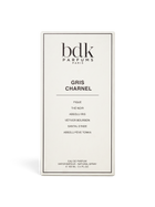 euaden BDK Parfums Gris Charnel unisex parfüm kutusu, incir ve sandal ağacı notalı 100 ml niş parfüm şişesi ambalajı