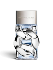 euaden Michael Kors Pour Homme erkek parfümü, gümüş zincir detaylı şık cam şişe tasarımıyla 100 ml EDP