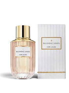 euaden Estée Lauder Blushing Sands unisex parfüm, altın kapaklı şık cam şişesi ve özel kutusu ile 100 ml