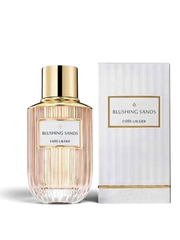euaden Estée Lauder Blushing Sands unisex parfüm, altın kapaklı şık cam şişesi ve özel kutusu ile 100 ml