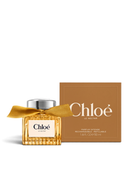 euaden tarafından sunulan, altın kurdeleli ve zarif cam şişeli CHLOE Le Nectar Parfum Intense kadın parfümü