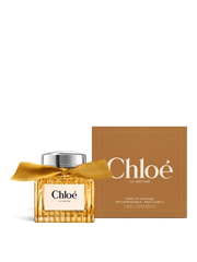 euaden tarafından sunulan, altın kurdeleli ve zarif cam şişeli CHLOE Le Nectar Parfum Intense kadın parfümü