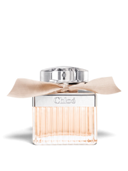 euaden Chloé Eau de Parfum kadın parfümü, şık kurdele detaylı cam şişesi ve zarif çiçeksi notalarıyla