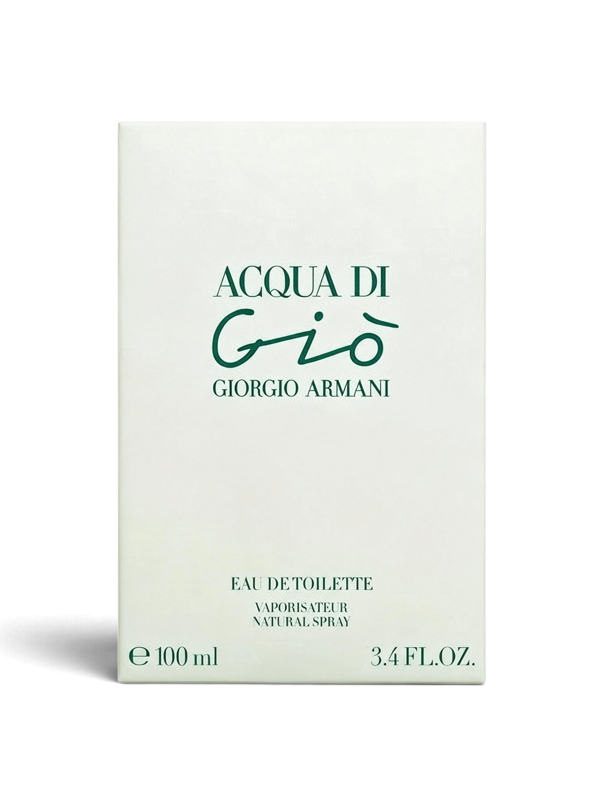 euaden Giorgio Armani Acqua Di Gio kadın parfümü 100 ml beyaz kutu tasarımı