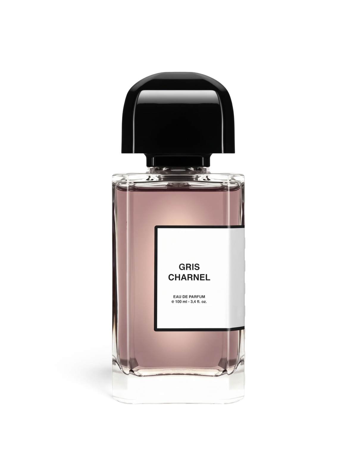 euaden BDK Parfums Gris Charnel 100 ml unisex parfüm, şık cam şişesi ve siyah kapağı ile sofistike bir tasarım.