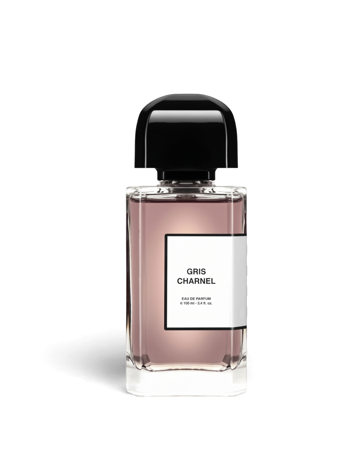 euaden BDK Parfums Gris Charnel 100 ml unisex parfüm, şık cam şişesi ve siyah kapağı ile sofistike bir tasarım.