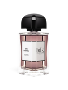 euaden BDK Parfums Gris Charnel unisex parfüm, şık cam şişesi ve siyah kapağı ile 100 ml niş parfüm tasarımı