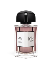 euaden BDK Parfums Gris Charnel unisex parfüm, şık cam şişesi ve siyah kapağı ile 100 ml niş parfüm tasarımı