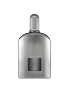 euaden Tom Ford Grey Vetiver erkek parfümü, gümüş rengi dikey çizgili şık cam şişesiyle lüks odunsu koku tasarımı