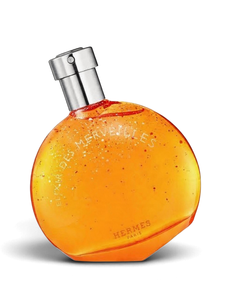 euaden Hermès Elixir des Merveilles EDP, turuncu cam şişeli, karamel ve portakal notalı lüks kadın parfümü