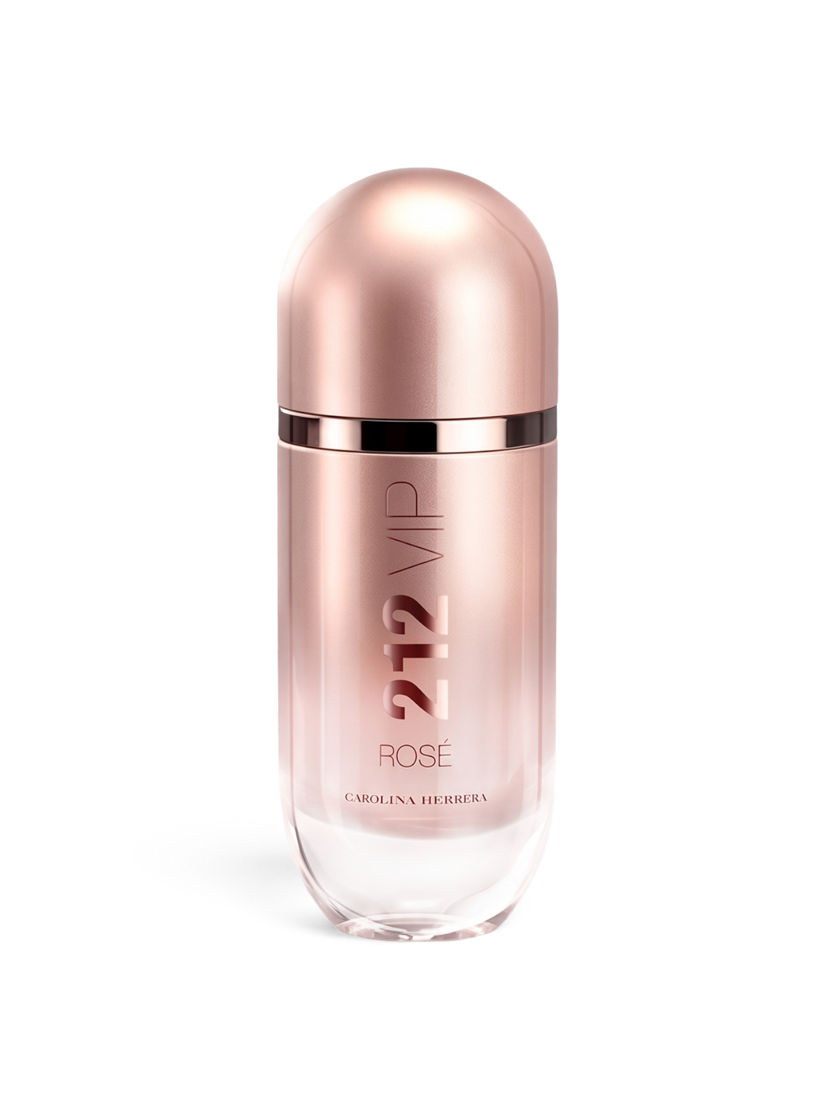 euaden Carolina Herrera 212 VIP Rose Limited Edition 80 ml kadın parfümü, şık pembe metalik şişe tasarımı