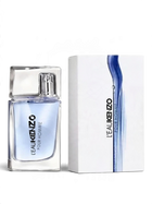 Euaden Kenzo L'eau Homme erkek parfümü, şeffaf cam şişesi ve su temalı beyaz kutusu ile ferahlatıcı bir koku.