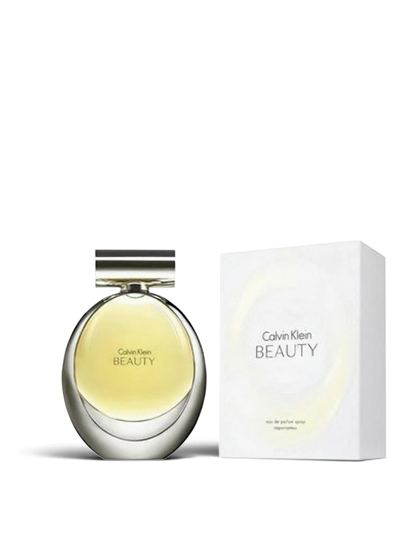 euaden Calvin Klein Beauty kadın parfümü, 100 ml şık cam şişe ve beyaz kutu ambalajı ile