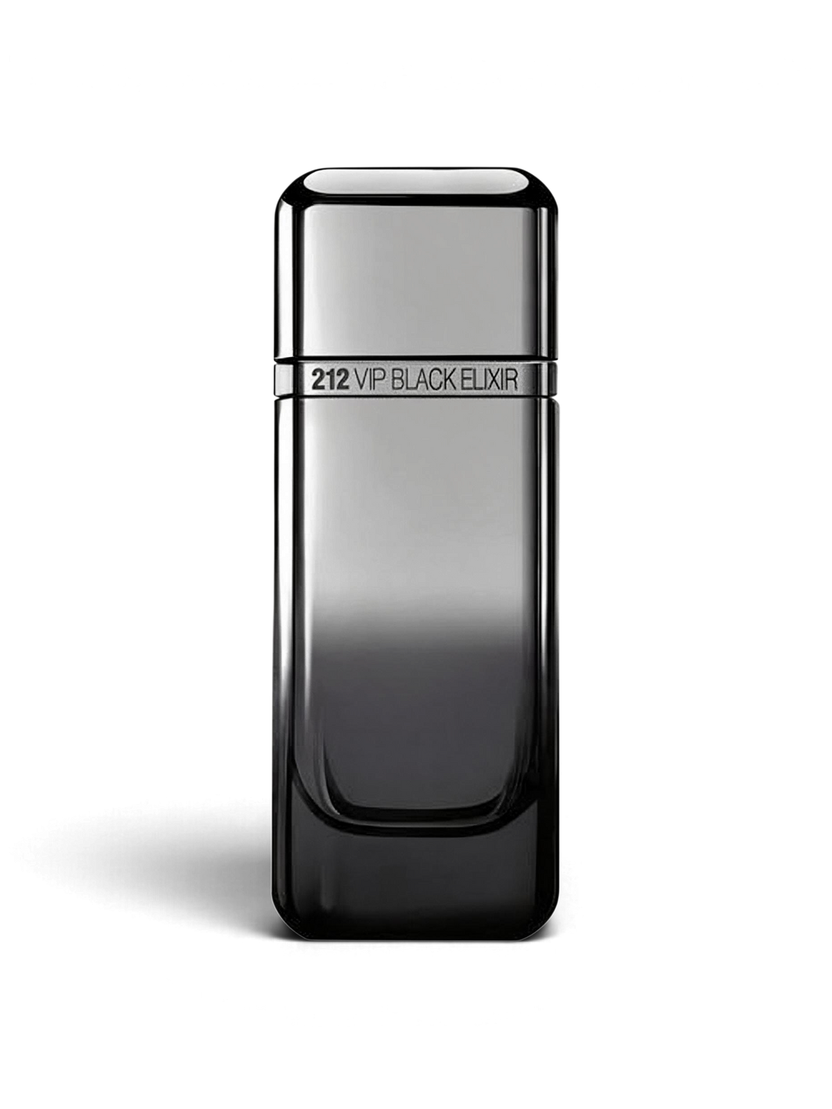 euaden Carolina Herrera 212 VIP Men Black Elixir erkek parfümü, şık siyah degrade cam şişe tasarımıyla