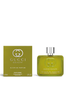 euaden Gucci Guilty Pour Homme Elixir de Parfum 60 ml erkek parfümü ve yeşil renkli şık kutusu