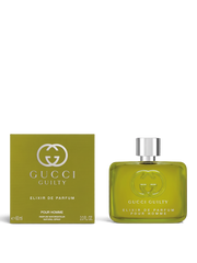 euaden Gucci Guilty Pour Homme Elixir de Parfum 60 ml erkek parfümü ve yeşil renkli şık kutusu