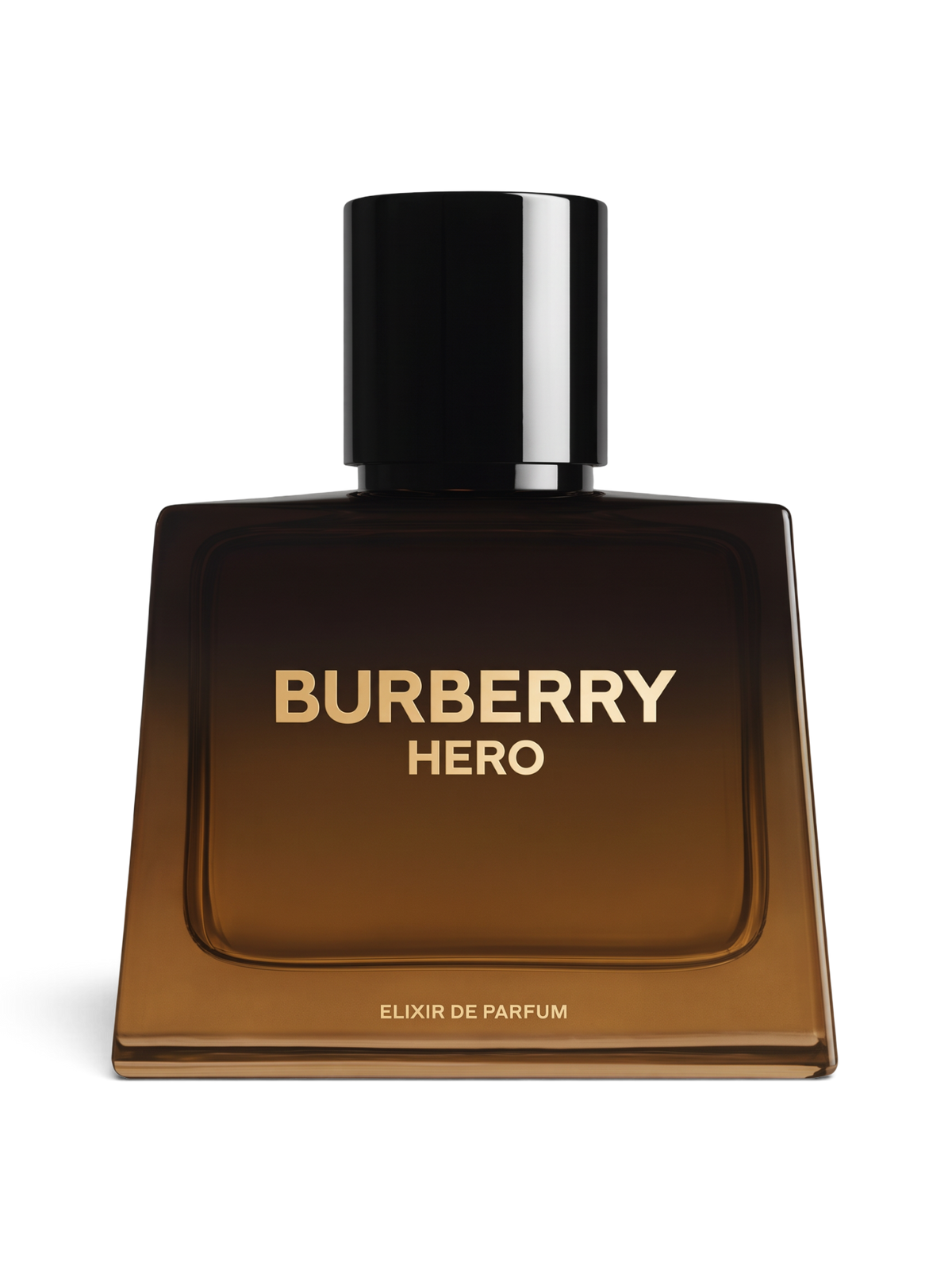 euaden Burberry Hero Elixir Parfum Intense erkek parfümü, şık koyu kahverengi cam şişesiyle 60 ml odunsu koku