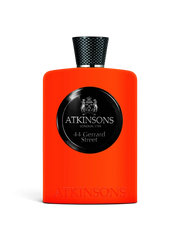 euaden Atkinsons 44 Gerrard Street unisex kolonya, canlı turuncu şişesi ve siyah detaylı tasarımıyla 100 ml parfüm