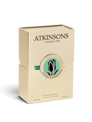 euaden Atkinsons Midnight Scented Dream 100 ml unisex parfüm kutusu, krem rengi dokulu ambalaj ve lale logolu etiket