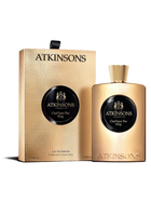 euaden Atkinsons Oud Save The King erkek parfümü, altın renkli şişesi ve özel dokulu lüks kutusu ile 100 ml EDP