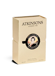 euaden Atkinsons Shine Despite Everything 100 ml unisex parfüm, altın renkli dokulu özel kutusunda şık tasarım