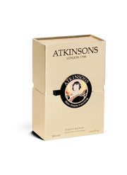 euaden Atkinsons Shine Despite Everything 100 ml unisex parfüm, altın renkli dokulu özel kutusunda şık tasarım