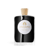euaden Atkinsons Prive Tulipe Noir 100 ml unisex parfüm, şık siyah cam şişesi ve altın detaylı kapağı ile.