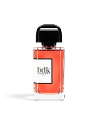 euaden BDK Parfums Rouge Smoking 100 ml unisex parfüm, şık cam şişesi ve kırmızı renkli kokusuyla dikkat çekiyor.