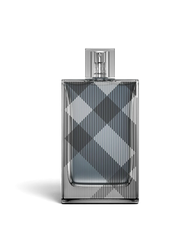euaden Burberry Brit Men EDT 100 ml erkek parfümü, ikonik ekose desenli şık cam şişesiyle modern ve maskülen bir tasarım.