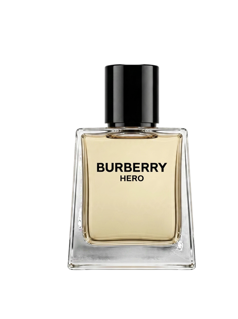 euaden Burberry Hero erkek parfümü, şık cam şişesi ve altın rengi kokusuyla modern ve maskülen bir tasarım sunuyor.