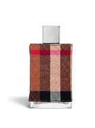 euaden Burberry London Men EDT 100 ml erkek parfümü, ikonik ekose kumaş kaplamalı şık cam şişe tasarımı